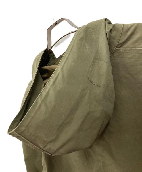 U'S NAVY（ユーエスネイビー）U'S NAVY (ユーエスネイビー) ミリタリージャケット N-2 WET WEATHER PARKA（エヌツー ウェット ウェザー パーカー） オリーブ サイズ:LARGEの古着・服飾アイテム