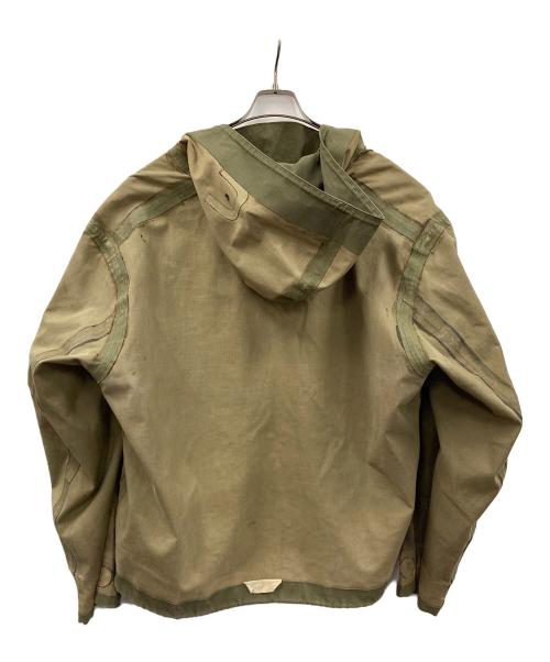 U'S NAVY（ユーエスネイビー）U'S NAVY (ユーエスネイビー) ミリタリージャケット N-2 WET WEATHER PARKA（エヌツー ウェット ウェザー パーカー） オリーブ サイズ:LARGEの古着・服飾アイテム