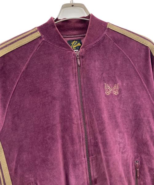 Needles（ニードルズ）Needles (ニードルズ) トラックジャケット ベロア ワインレッド サイズ:Sの古着・服飾アイテム