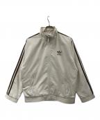 adidasアディダス）の古着「トラックジャケット」｜ベージュ