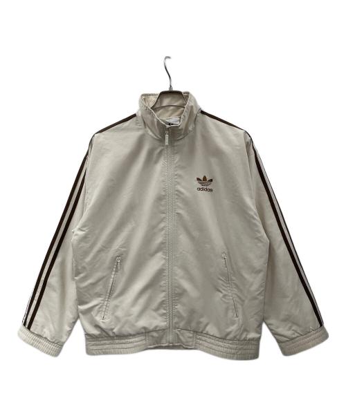 adidas（アディダス）adidas (アディダス) トラックジャケット ベージュ サイズ:Sの古着・服飾アイテム