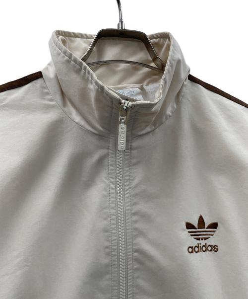 adidas（アディダス）adidas (アディダス) トラックジャケット ベージュ サイズ:Sの古着・服飾アイテム