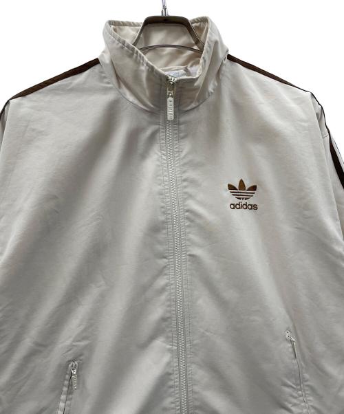 adidas（アディダス）adidas (アディダス) トラックジャケット ベージュ サイズ:Sの古着・服飾アイテム