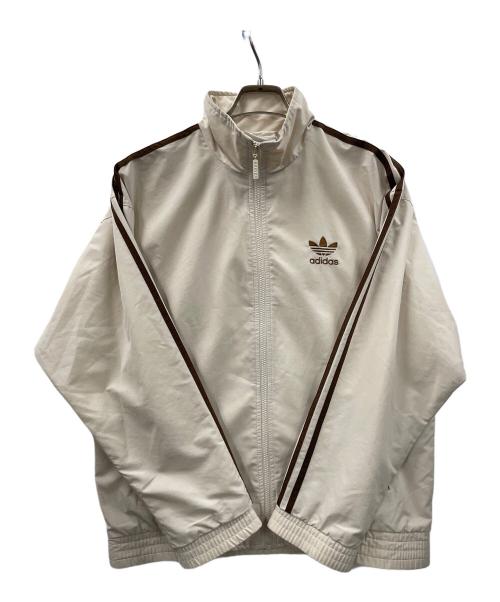 adidas（アディダス）adidas (アディダス) トラックジャケット ベージュ サイズ:Sの古着・服飾アイテム