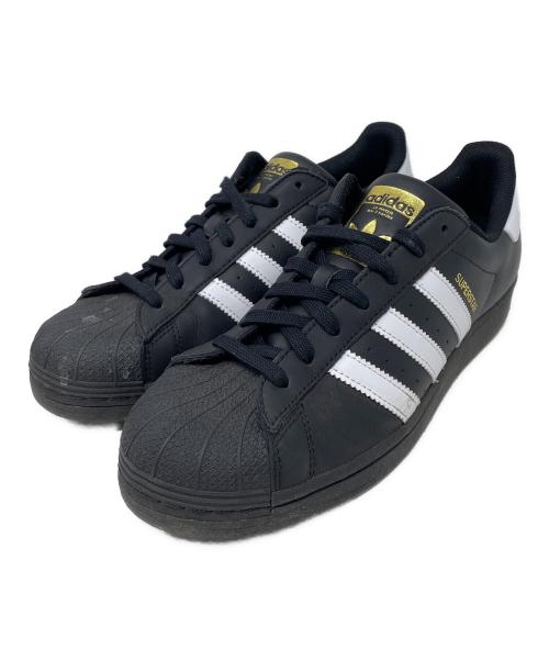 adidas（アディダス）adidas (アディダス) ローカットスニーカー SUPER STAR（スーパースター） ブラック サイズ:26.5cmの古着・服飾アイテム