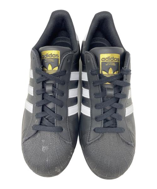 adidas（アディダス）adidas (アディダス) ローカットスニーカー SUPER STAR（スーパースター） ブラック サイズ:26.5cmの古着・服飾アイテム