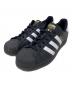 adidas（アディダス）の古着「ローカットスニーカー SUPER STAR（スーパースター）」｜ブラック