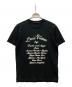 LOUIS VUITTON（ルイ ヴィトン）の古着「フロントロゴ刺繍 エンブロイダリー クルーネック Tシャツ」｜ブラック