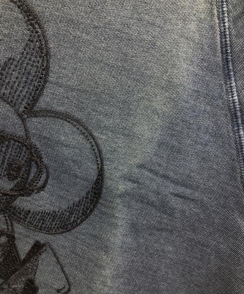 LOUIS VUITTON（ルイ ヴィトン）LOUIS VUITTON (ルイ ヴィトン) ヴィヴィエンヌ刺繍クルーネックスウェット ブルー サイズ:XSの古着・服飾アイテム