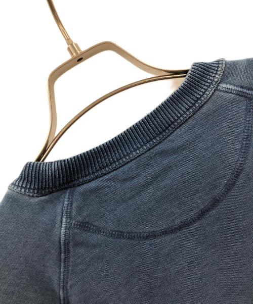 LOUIS VUITTON（ルイ ヴィトン）LOUIS VUITTON (ルイ ヴィトン) ヴィヴィエンヌ刺繍クルーネックスウェット ブルー サイズ:XSの古着・服飾アイテム