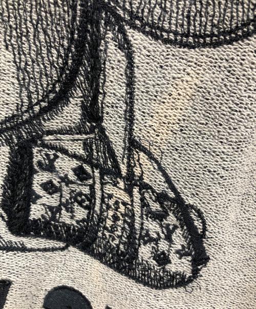 LOUIS VUITTON（ルイ ヴィトン）LOUIS VUITTON (ルイ ヴィトン) ヴィヴィエンヌ刺繍クルーネックスウェット ブルー サイズ:XSの古着・服飾アイテム