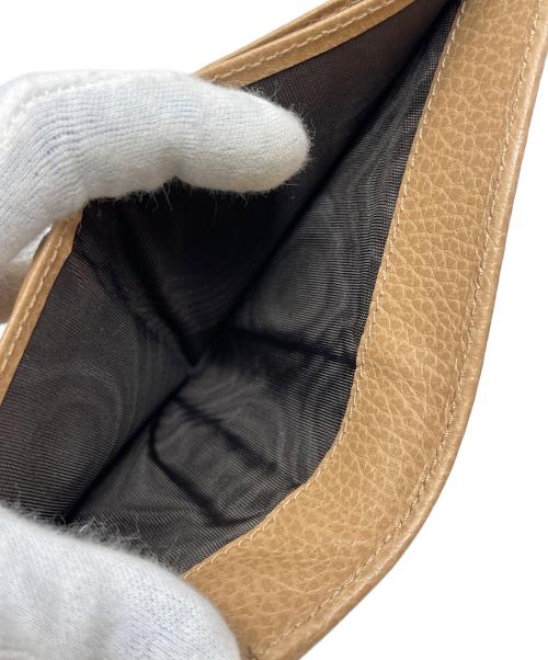 GUCCI（グッチ）GUCCI (グッチ) 2つ折り財布 インターロッキングG ベージュ サイズ:実寸サイズにてご確認ください。の古着・服飾アイテム