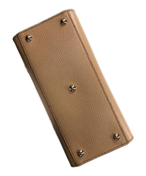 GUCCI（グッチ）GUCCI (グッチ) 2WAYバッグ ハンドバッグ ショルダーバッグ ソーホー インターロッキングG（ジー） ベージュ サイズ:実寸サイズにてご確認ください。の古着・服飾アイテム