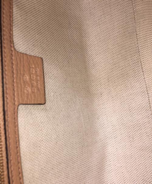 GUCCI（グッチ）GUCCI (グッチ) 2WAYバッグ ハンドバッグ ショルダーバッグ ソーホー インターロッキングG（ジー） ベージュ サイズ:実寸サイズにてご確認ください。の古着・服飾アイテム