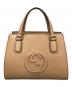 GUCCI (グッチ) 2WAYバッグ ハンドバッグ ショルダーバッグ ソーホー インターロッキングG（ジー） ベージュ サイズ:実寸サイズにてご確認ください。：90000円