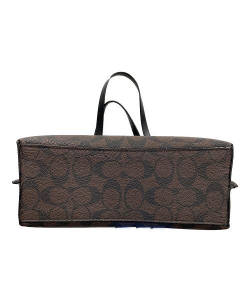 COACH（コーチ）COACH (コーチ) トートバッグ モリー トート 25 シグネチャー キャンバス ブラウン サイズ:実寸サイズにてご確認ください。の古着・服飾アイテム