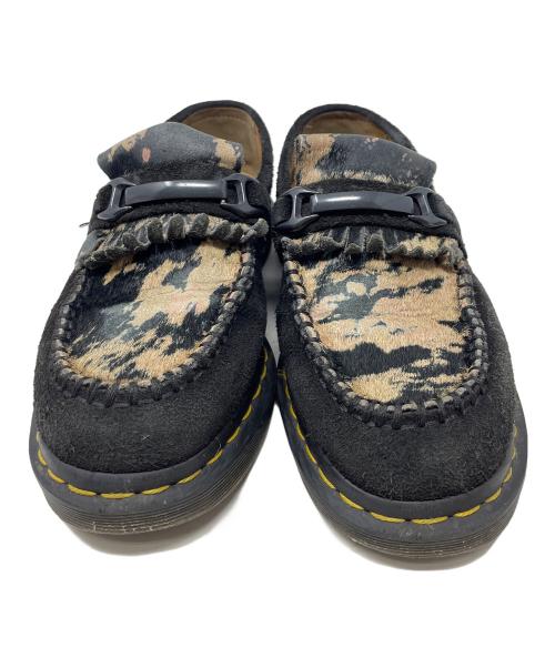 Dr.Martens（ドクターマーチン）Dr.Martens (ドクターマーチン) ローファー ADRIAN SNAFFLE LOAFER（エイドリアン スナッフル ローファー） ブラック×ベージュ サイズ:UK6の古着・服飾アイテム