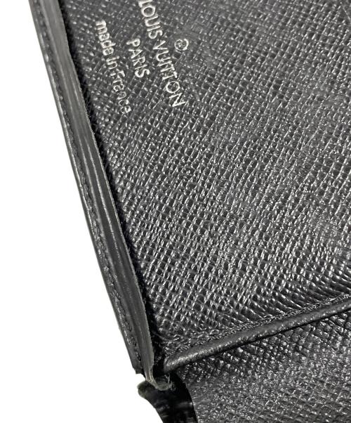 LOUIS VUITTON（ルイ ヴィトン）LOUIS VUITTON (ルイ ヴィトン) 2つ折り財布 エピ ポルトフォイユ マルコ ブラック サイズ:実寸サイズにてご確認ください。の古着・服飾アイテム