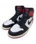 NIKE（ナイキ）の古着「スニーカー AIR JORDAN 1 RETRO HIGH OG（エアジョーダン1 レトロ ハイ OG）」｜レッド×ホワイト
