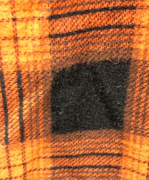 RATS（ラッツ）RATS (ラッツ) チェックネルシャツ PRINT FLANNEL CHECK SHIRT（プリント フランネル チェック シャツ） レッド サイズ:EXTRA LARGEの古着・服飾アイテム