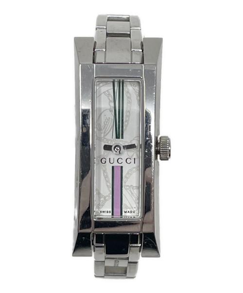 GUCCI（グッチ）GUCCI (グッチ) 腕時計 クォーツ ホワイト サイズ:実寸サイズにてご確認ください。の古着・服飾アイテム