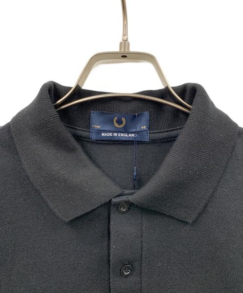 FRED PERRY（フレッドペリー）FRED PERRY (フレッドペリー) ポロシャツ ブラック サイズ:44 未使用品の古着・服飾アイテム