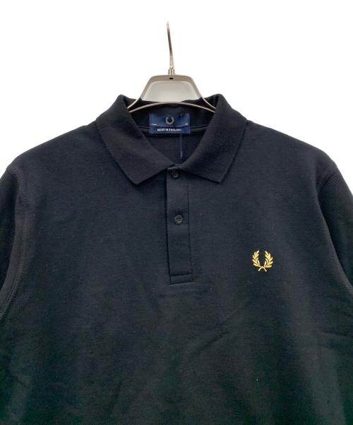 FRED PERRY（フレッドペリー）FRED PERRY (フレッドペリー) ポロシャツ ブラック サイズ:44 未使用品の古着・服飾アイテム