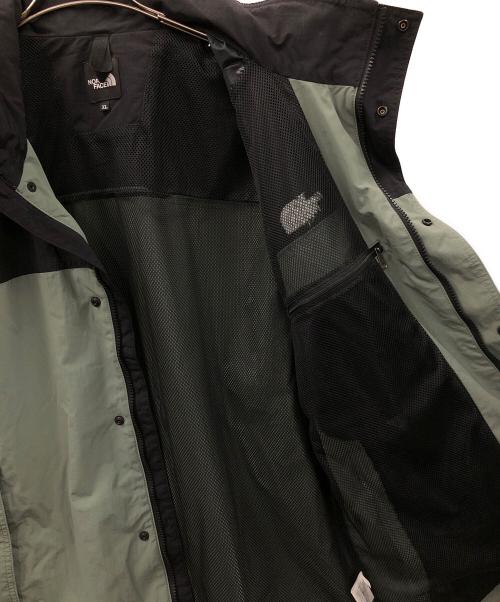 THE NORTH FACE（ザ ノース フェイス）THE NORTH FACE (ザ ノース フェイス) ナイロンジャケット ハイドレナウィンドジャケット ブラック×グリーン サイズ:XLの古着・服飾アイテム