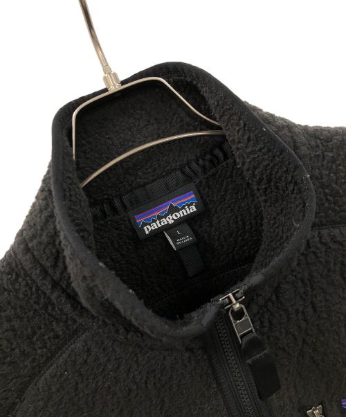 Patagonia（パタゴニア）Patagonia (パタゴニア) フリースベスト レトロパイルベスト ブラック サイズ:Lの古着・服飾アイテム