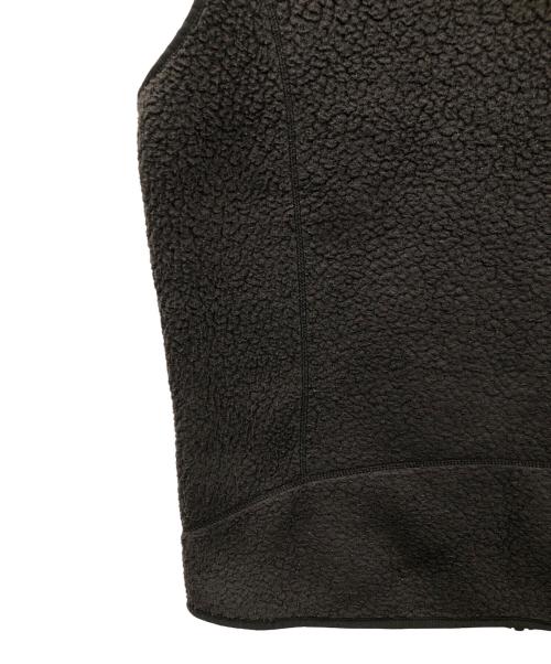 Patagonia（パタゴニア）Patagonia (パタゴニア) フリースベスト レトロパイルベスト ブラック サイズ:Lの古着・服飾アイテム