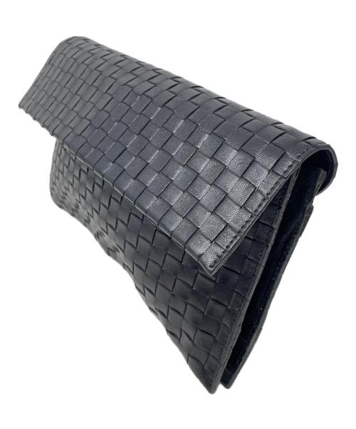 BOTTEGA VENETA（ボッテガベネタ）BOTTEGA VENETA (ボッテガベネタ) クラッチバッグ ブラック サイズ:実寸サイズにてご確認ください。の古着・服飾アイテム