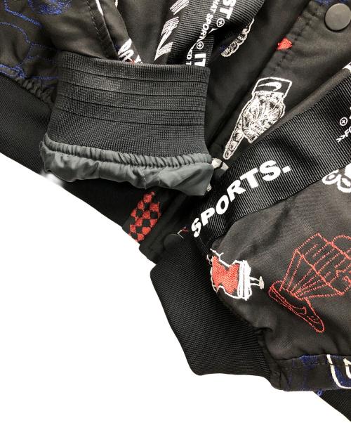 NIKE（ナイキ）NIKE (ナイキ) 中綿ジャケット NSP BOMBER JACKET（エヌエスピー ボンバー ジャケット） ブラック サイズ:Lの古着・服飾アイテム