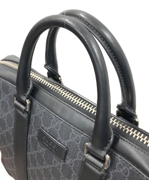 GUCCI（グッチ）GUCCI (グッチ) ビジネスバッグ ブラック サイズ:実寸サイズにてご確認ください。の古着・服飾アイテム