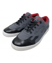 AIR WALK×PorkChop（エアウォーク×ポークチョップ）の古着「ローカットスニーカー」｜グレー
