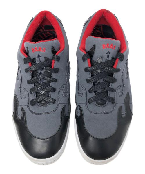 AIR WALK（エアウォーク）AIR WALK (エアウォーク) PorkChop (ポークチョップ) ローカットスニーカー グレー サイズ:27cmの古着・服飾アイテム