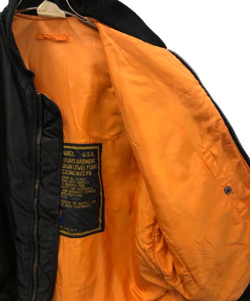 AVIREX（アヴィレックス）AVIREX (アヴィレックス) MA-1ジャケット ブラック サイズ:Lの古着・服飾アイテム