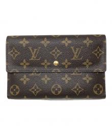 LOUIS VUITTON（ルイ ヴィトン）の古着「3つ折り財布 モノグラム ポシェット パスポール」