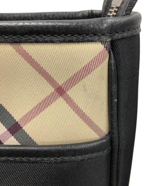 BURBERRY（バーバリー）BURBERRY (バーバリー) トートバッグ ベージュ×ブラック サイズ:実寸サイズにてご確認ください。の古着・服飾アイテム