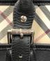 BURBERRY (バーバリー) トートバッグ ベージュ×ブラック サイズ:実寸サイズにてご確認ください。：12000円