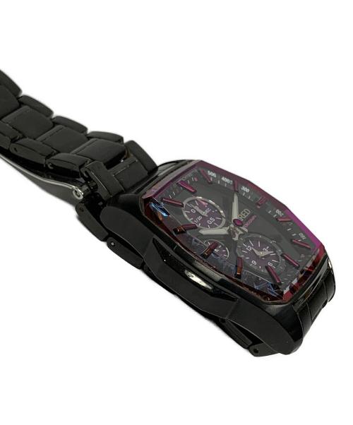 SEIKO（セイコー）SEIKO (セイコー) 腕時計 クロノグラフ ブラック×パープル サイズ:実寸サイズにてご確認ください。の古着・服飾アイテム