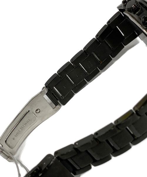 SEIKO（セイコー）SEIKO (セイコー) 腕時計 クロノグラフ ブラック×パープル サイズ:実寸サイズにてご確認ください。の古着・服飾アイテム