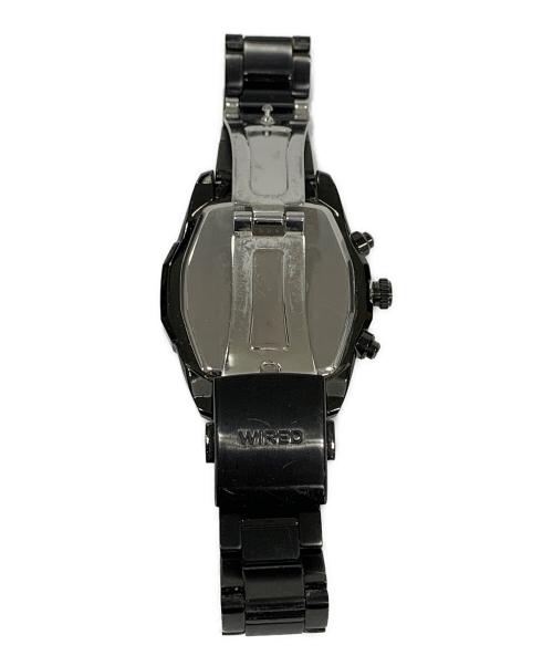 SEIKO（セイコー）SEIKO (セイコー) 腕時計 クロノグラフ ブラック×パープル サイズ:実寸サイズにてご確認ください。の古着・服飾アイテム