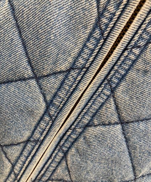 Dickies（ディッキーズ）Dickies (ディッキーズ) SUPREME (シュプリーム) キルティングデニムジャケット Quilted Denim Work Jacket（キルテッド デニム ワーク ジャケット） ブルー サイズ:Mの古着・服飾アイテム