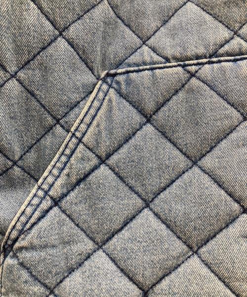 Dickies（ディッキーズ）Dickies (ディッキーズ) SUPREME (シュプリーム) キルティングデニムジャケット Quilted Denim Work Jacket（キルテッド デニム ワーク ジャケット） ブルー サイズ:Mの古着・服飾アイテム