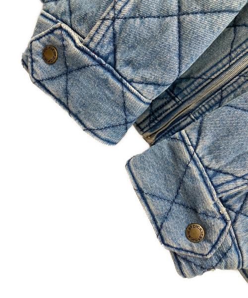 Dickies（ディッキーズ）Dickies (ディッキーズ) SUPREME (シュプリーム) キルティングデニムジャケット Quilted Denim Work Jacket（キルテッド デニム ワーク ジャケット） ブルー サイズ:Mの古着・服飾アイテム