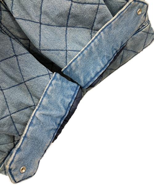 Dickies（ディッキーズ）Dickies (ディッキーズ) SUPREME (シュプリーム) キルティングデニムジャケット Quilted Denim Work Jacket（キルテッド デニム ワーク ジャケット） ブルー サイズ:Mの古着・服飾アイテム