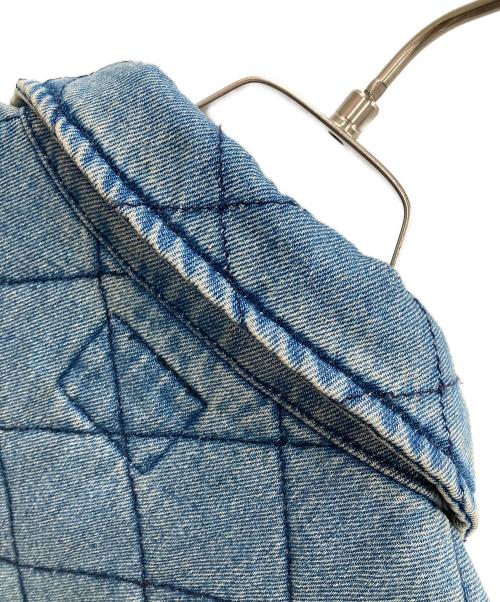 Dickies（ディッキーズ）Dickies (ディッキーズ) SUPREME (シュプリーム) キルティングデニムジャケット Quilted Denim Work Jacket（キルテッド デニム ワーク ジャケット） ブルー サイズ:Mの古着・服飾アイテム
