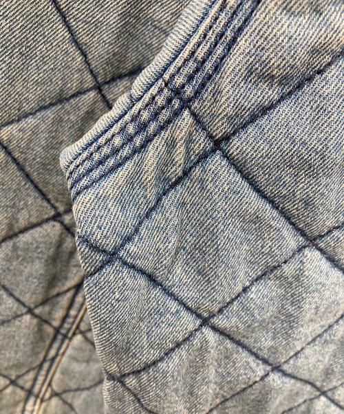 Dickies（ディッキーズ）Dickies (ディッキーズ) SUPREME (シュプリーム) キルティングデニムジャケット Quilted Denim Work Jacket（キルテッド デニム ワーク ジャケット） ブルー サイズ:Mの古着・服飾アイテム