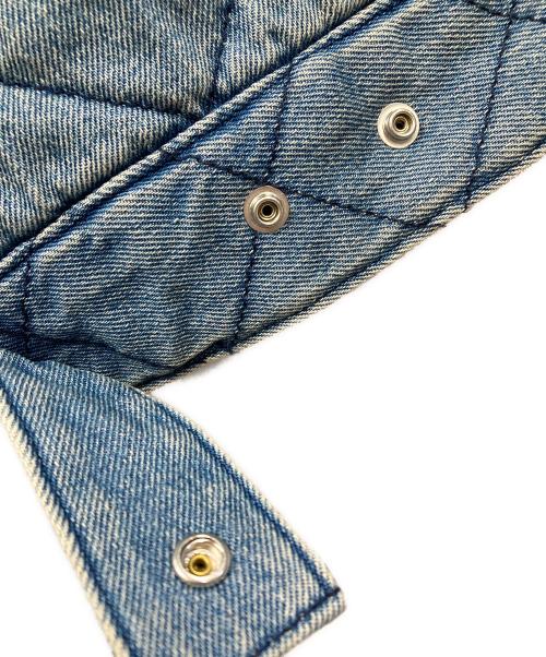 Dickies（ディッキーズ）Dickies (ディッキーズ) SUPREME (シュプリーム) キルティングデニムジャケット Quilted Denim Work Jacket（キルテッド デニム ワーク ジャケット） ブルー サイズ:Mの古着・服飾アイテム
