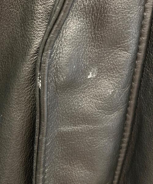 COLEBROOK（コールブルック）COLEBROOK (コールブルック) レザージャケット ブラック サイズ:Lの古着・服飾アイテム